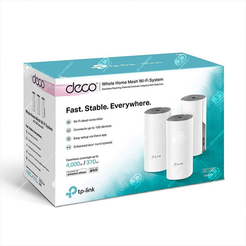 Sistema Wifi En Malla Para La Casa, Tp-link Deco E4 (3-pack)