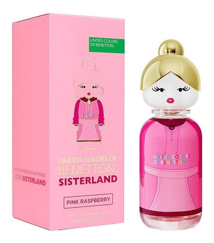 Benetton Sisterland Pink Raspberry Edt 80ml Mujer