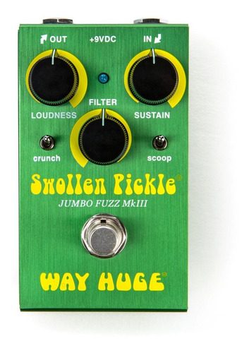 Pedal Para Guitarra Way Huge Wm41 Mini Swollen Pickle Smalls