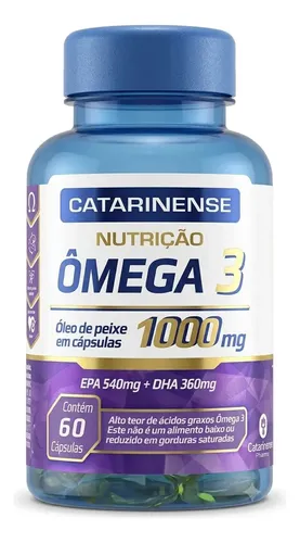 Catarinense Ômega 3 1.000 mg 60 cápsulas