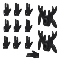 Comprar 10pcs Pool \u002F Snooker Guantes De Billar 3 + 2pcs Cabeza De