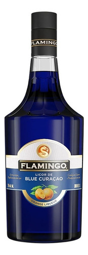 Licor De Blue Curacao Flamingo 1000