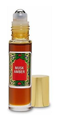 Fragancias De Nemat  Musk Amber Roll-on Perfume (10ml 54asu