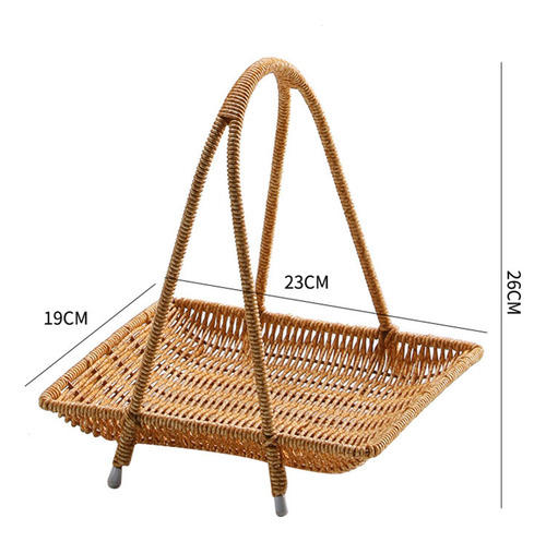 Cesta De Frutas De Estilo Nórdico Estante Para 1 Nivel