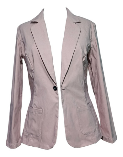 Blazer De Bengalina Elastizado Mujer Entallados