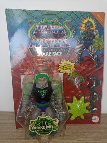 Masters Of The Universe Origins Snake Face