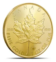 Comprar Moneda Oro Canada Maple Leaf Hoja Arce 1 Onza Troy 2024