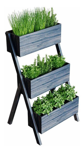 Jardin Vertical Huerta Maceta Maceteros Madera Huertas