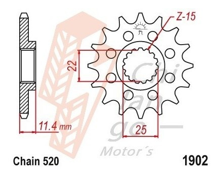 Kit De Sprockets Para Ktm 640 Lc4 Duke Ii 04-06