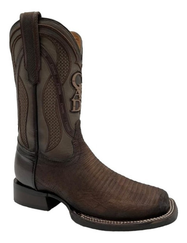 Bota Cuadra Rodeo En Piel Lizard Para Caballero 4l02lt