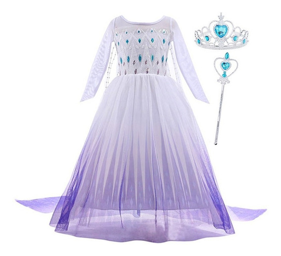 Vestido De Frozen Elsa Para Nina | MercadoLibre 📦