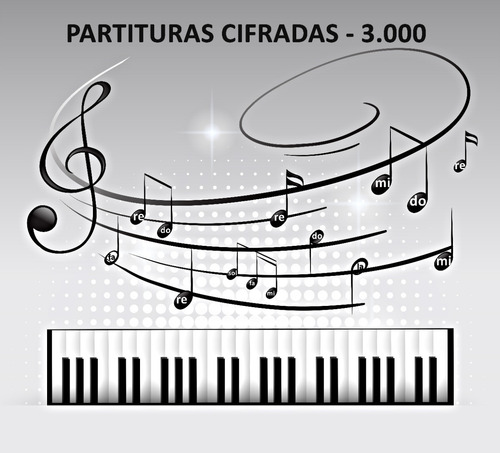 3000 Partituras Com Cifras Na Cabeça Da Nota Musical | MercadoLivre 3000 Partituras Com Cifras Na Cabeça Da Nota Musical | MercadoLivre