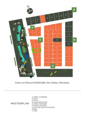 Venta Gran Terreno Club De Campo San Rafael Mza