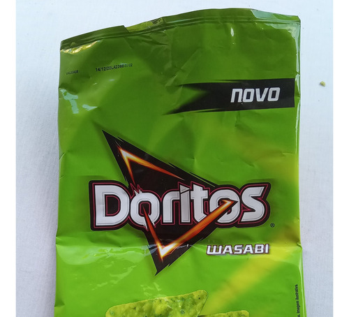 Embalagem Antiga Doritos Wasabi Elma Chips - K (Usado)