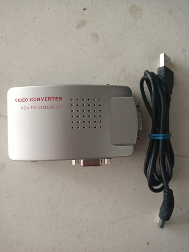 Convertidor Vga-video Convertidor De Vídeo 