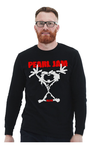 Polera Ml Pearl Jam Alive Rock Impresión Directa