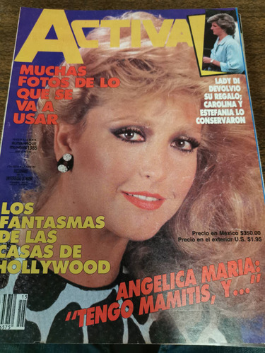 Revista Activa Angélica María Y Lady Di