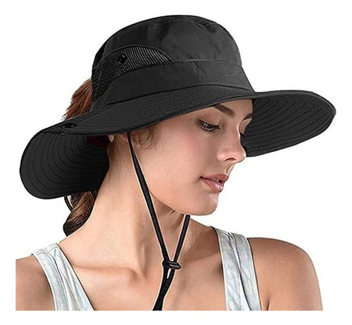 Visera Con Protección Solar Uv 50+ Modelo Turbante De Doble