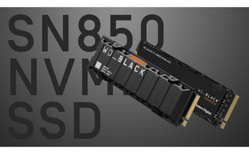 Wd Black Disco Ssd 1tb Sn850 Nvme Game M.2 2280 Wds100t1x0e