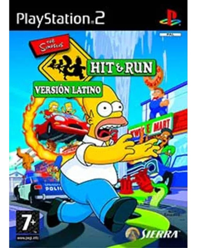 Los Simpson Hit And Run Versión Latino! | Ps2 | Dvd Físico