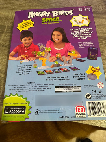 Juego Angry Birds Space Planet Mattel 2-4 Jugadores (Usado)