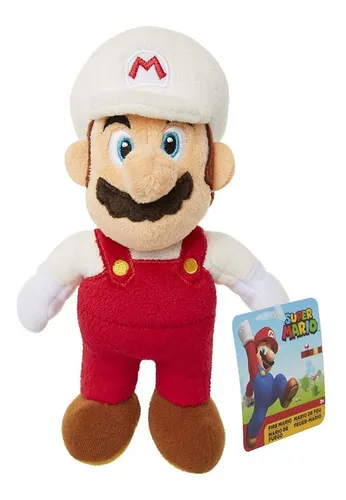 Peluche Dise o Personajes Super Mario Bros Blanco Ni os