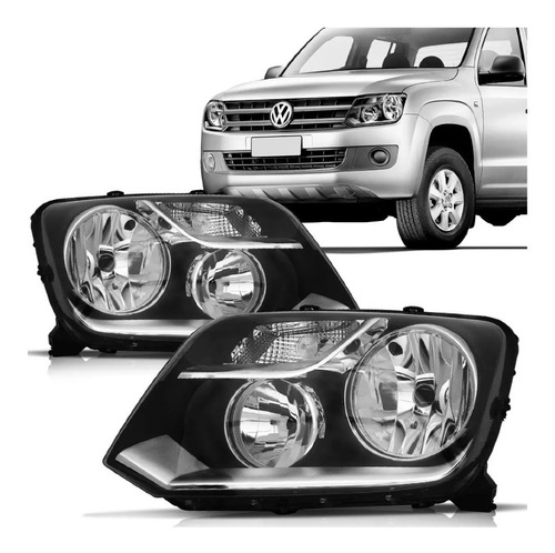 Optica Vw Amarok 2017 2018 2019 Original Con Luz Diurna