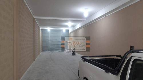 Salão Para Alugar, 165 M² Por R$ 4.500,00/mês - Parque São Domingos - São Paulo/sp - Sl0097