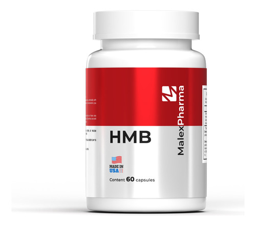 Hmb 1135mg - Calcio Hmb 60 Capsulas | Malex Pharma