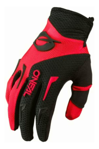 O'neal Element Guantes Para Adultos, Color Rojo Y Negro,