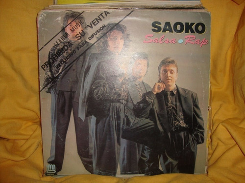 Vinilo Saoko Salsa Rap C1