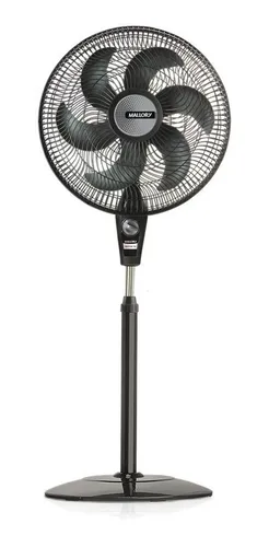 Ventilador De Coluna Mallory Delfos Ts+ 40cm 3 Vel - Cor da estrutura Grafite Cor das pás Grafite