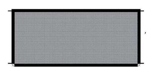 2 Baby Stair Gate Isolated Black2 110x72cm Black2 110x72cm