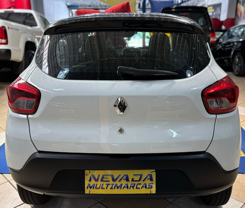 Renault Kwid 2019 1.0 Flex Intense Manual Completo Branco