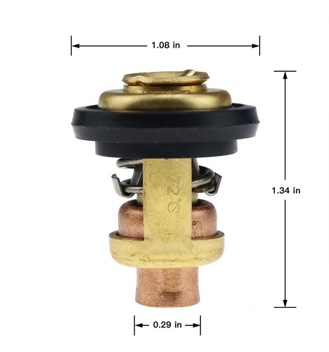 Holdia Termostato Para Honda Marine Fueraborda Sierra -