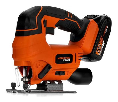 Imagen 1 de 7 de Sierra Caladora Inalámbrica 20v Hamilton Ultimate Ult114 Con Accesorios Batería Y Cargador