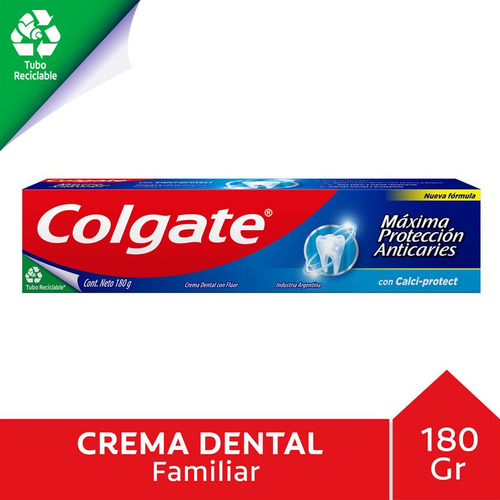 Pasta Dental Colgate Anticaries Calc. Protect. Tub Rec. 180g