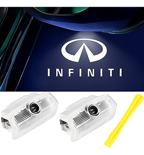 No Fade Verkoy Car Door Lights Logo Compatible Con Infiniti