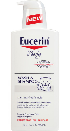 Jabón & Shampoo Para Bebé Eucerin 13.5 Fl. Oz.