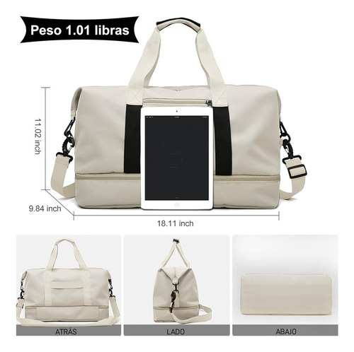 Dd Duffel Bag Multiusos Portátil - Seguro Y Duradero