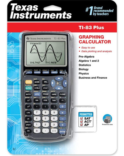 Calculadora Gráfica Programable Texas Instruments Ti-83 Plus