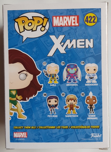Imagen 4 de 5 de Marvel Green Phoenix Pop! Funko Gitd Exclusiva Ee Nueva !!!