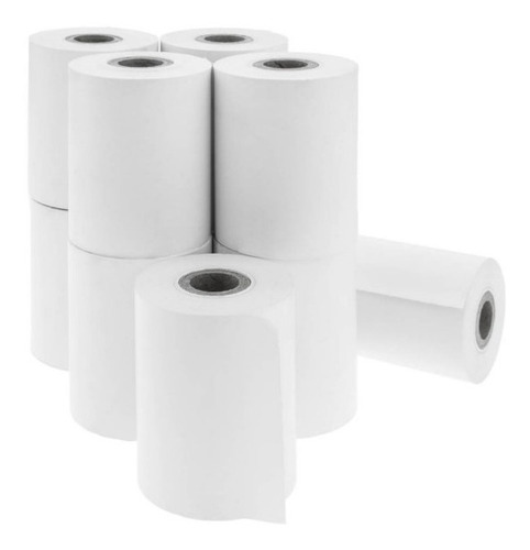 80 Rollos Térmicos Para Pos 57x35mm X18 Metros