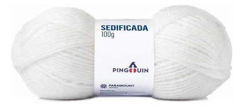 Lã Pingouin Sedificada 100g Cor 0002 - Branco