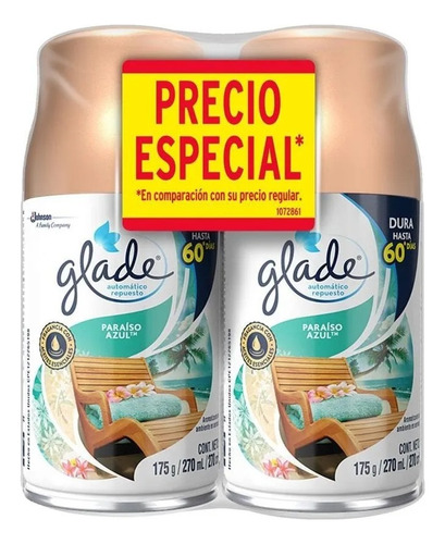 Glade Automatico Repuesto X2 - Unidad a $111