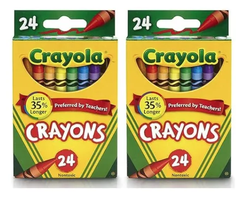 comprar Crayola Caja De 24 Lapices De Colores Lapices De Colores No