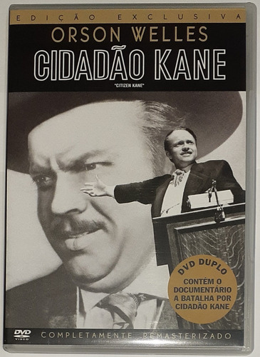 Dvd - Cidadão Kane - Duplo Edição Exclusiva Com Documentario (Usado)