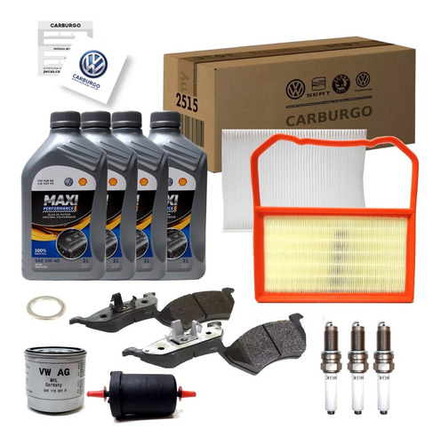 Super Kit Revisão Original Volkswagen Filtros Up 1.0 Mpi