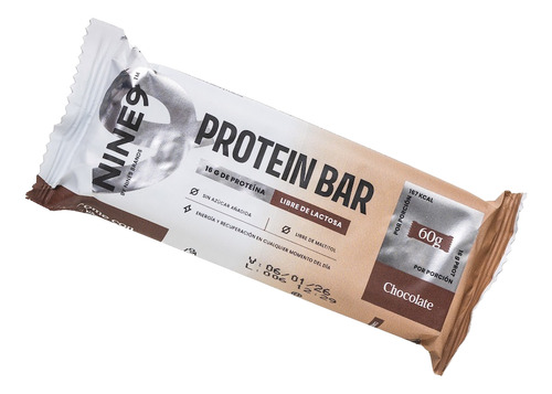 Barras De Proteina Whey Nine9 Chocolate 16 Unidades