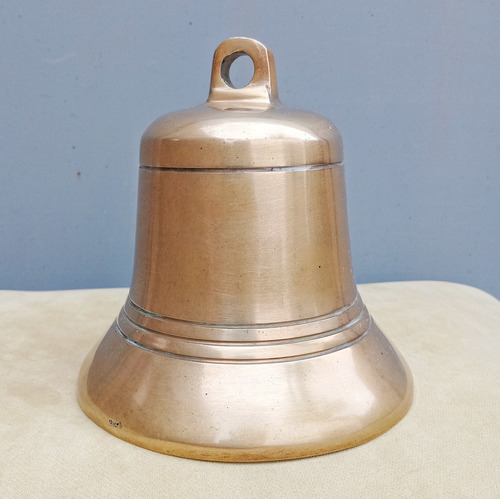 Campana Bronce Antigua 16cms Altura